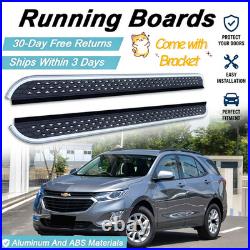 2pcs Side Step Running Board Nerf Bar Fits for Chevrolet Chevy Equinox 2018-2024