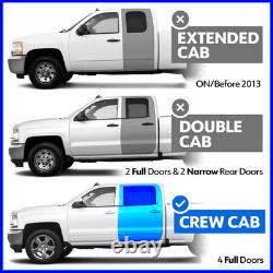 3.5 Rider Running Boards Compatible with 2007-2018 Chevy Silverado/Gmc Sierra 1