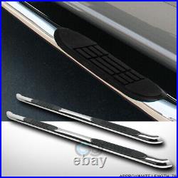 3 Chrome Steel Side Step Nerf Bars Running Boards HD For 10-17 Equinox/Terrain