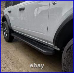 4.13 Running Boards Side Steps Fit for 2024+ Chevy Traverse Black 600lbs