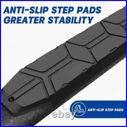 4.3 Inches Running Boards Compatible with 2019-2026 Chevy Silverado/Sierra 1500