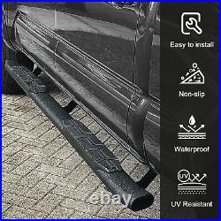 4.3 Running Board FOR 15-24 Colorado/Canyon Crew Cab Curved Bar Truck Step BLK