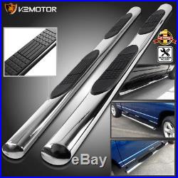 4 Oval 2000-2014 Chevy Tahoe GMC Yukon 4dr Chrome Side Step Bars Running Boards