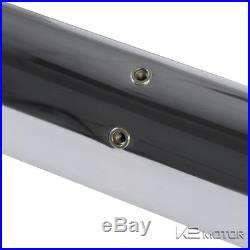 4 Oval 2000-2014 Chevy Tahoe GMC Yukon 4dr Chrome Side Step Bars Running Boards