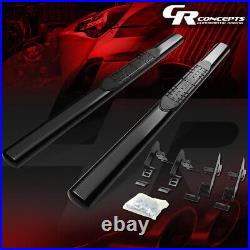 4 Oval Side Step Running Board For 2004-2012 Colorado/canyon Reg/standard Cab
