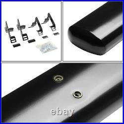 4 Oval Side Step Running Board For 2004-2012 Colorado/canyon Reg/standard Cab