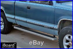 4 iBoard Running Boards Nerf Bars 88-98 Chevy/GMC C/K Pickup 2Dr Extended Cab