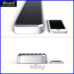 4 iBoard Running Boards Nerf Bars Fit 02-09 Chevy Trailblazer (02-06 GMC Envoy)