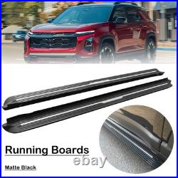 440lbs Running Boards Side Steps Fit for Chevrolet Equinox 2025 2026 Nerf Bars
