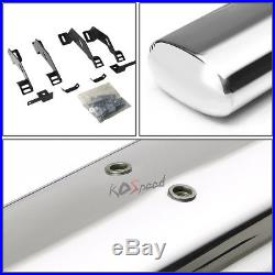 4Chrome Oval Side Step Nerf Bar/Running Board for 88-00 Chevy/GMC C/K Ext Cab