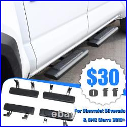 4PCS Side Steps Running Boards For Chevrolet Silverado & GMC Sierra 2019-2025