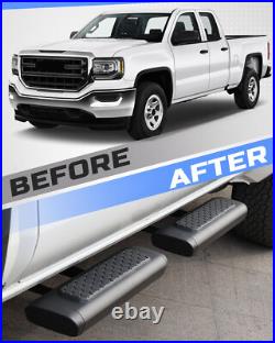 4PCS Side Steps Running Boards For Chevrolet Silverado & GMC Sierra 2019-2025