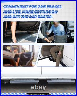 4PCS Side Steps Running Boards For Chevrolet Silverado & GMC Sierra 2019-2025