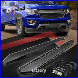 5.5 Steel Running Board Side Step Bar for 15-20 Colorado Canyon Truck Crew Cab