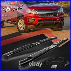 5 CURVED OVAL Running Board Step Bar for 15-20 Colorado/Canyon Extended Cab