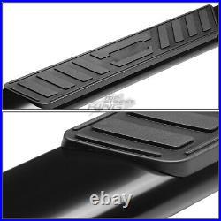 5 Curved Oval Coated Step Bar Running Board for Colorado GMC Extended Cab 15-20