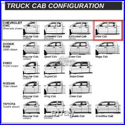 5 Oval Coated Step Bars Running Boards for Silverado Sierra Extended Cab 99-14