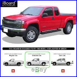 5 Running Boards Nerf Bars 04-12 Chevy/GMC Colorado/Canyon Extended Cab