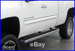 5 iBoard Running Boards Nerf Bars 99-13 Chevy Silverado/GMC Sierra Double Cab