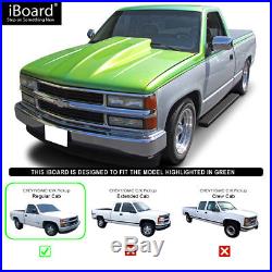 5 iBoard Running Boards Nerf Bars Fit 88-98 Chevy/GMC C/K Pickup Regular Cab