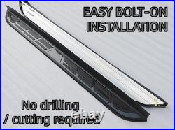 550LBS Running Boards Side Steps Fits for Chevy Blazer 2019-2026 With Bracket