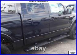 6 07-18 Silverado/Sierra Crew Cab Nerf Bars Side Steps Running Boards withCovers