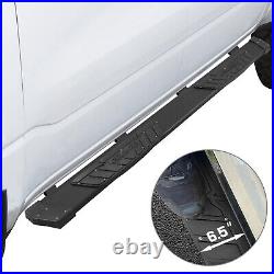 6.5 Fit 19-24 Silverado 1500 Crew Cab Running Boards New Body Side Step K