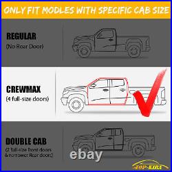 6.5 Fit 19-24 Silverado 1500 Crew Cab Running Boards New Body Side Step K