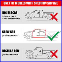 6.5 Nerf Bar Fit 19-26 Chevy Silverado/Sierra Crew Cab SS DH Running Board Step
