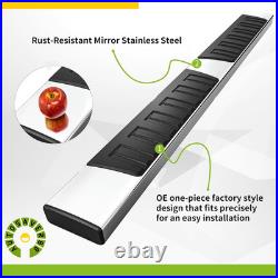 6.5 Running Boards Compatible with 2019-2026 Chevy Silverado/Gmc Sierra 1500, 2