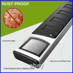 6.5 Running Boards Compatible with 2019-2026 Chevy Silverado/Gmc Sierra 1500, 2