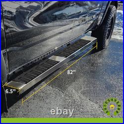 6.5 Running Boards Compatible with 2019-2026 Chevy Silverado/Gmc Sierra 1500, 2
