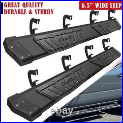 6.5 Side Step Fit 07-18 Silverado/Sierra 1500 Crew Cab Running Board Nerf Bar K