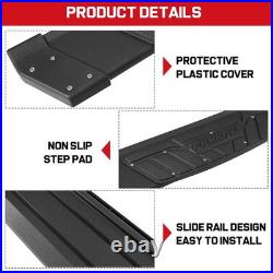 6.5 Side Step Fit 07-18 Silverado/Sierra 1500 Crew Cab Running Board Nerf Bar K