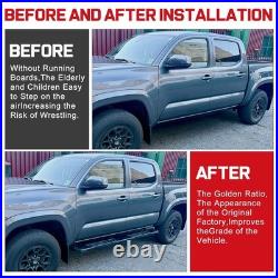 6.5 Side Step Fit 07-18 Silverado/Sierra 1500 Crew Cab Running Board Nerf Bar K