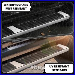 6.7 Step Nerf Bar Running Boards for 2007-2019 Silverado Sierra Extended Cab