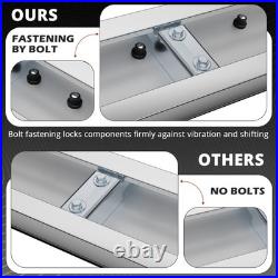6.7 Step Nerf Bar Running Boards for 2007-2019 Silverado Sierra Extended Cab