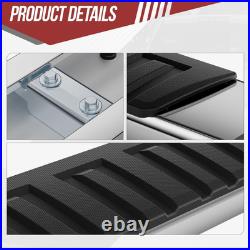 6.75 Inch Running Boards Compatible with 2007-2019 Chevy Silverado GMC Sierra 15