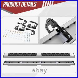 6.75 Inch Running Boards Compatible with 2007-2019 Chevy Silverado GMC Sierra 15