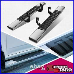 6.75 Side Step Bar Running Boards for 07-19 Chevy Silverado Regular Cab 2-Door