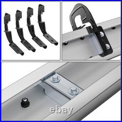 6.75 Side Step Bar Running Boards for 07-19 Chevy Silverado Regular Cab 2-Door