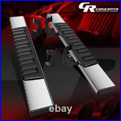 6.75 Step Bar Running Boards for 2007-2019 Chevy Silverado Regular Cab 2-Door