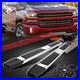 6 Aluminum Running Board Side Step Nerf Bar for 17-19 Silverado/Sierra Crew Cab