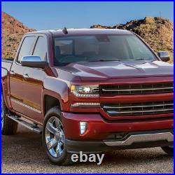 6 Aluminum Running Board Side Step Nerf Bar for 17-19 Silverado/Sierra Crew Cab
