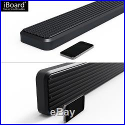 6 Black Running Boards Nerf Bars-00-18 Chevy Tahoe/GMC Yukon/Cadillac Escalade