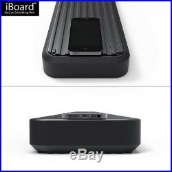 6 Black iBoard Running Boards Nerf Bars Fit 99-16 Silverado/Sierra Regular Cab
