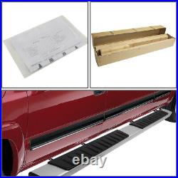 6 Extruded Step Bars Running Boards for Silverado Sierra Extended Cab 07-19
