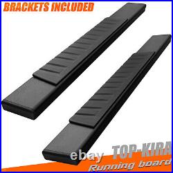 6 Nerf Bar FOR 07-18 Silverado/Sierra Regular Cab Running Board Truck Step BLK