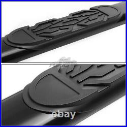 6 Oval Coated Step Bar Running Boards for GMC Chevy C/K Extended Cab 88-00