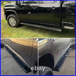 6 Running Board H For 15-25 Colorado/GMC Canyon Crew Cab BLK Side Step Nerf Bar